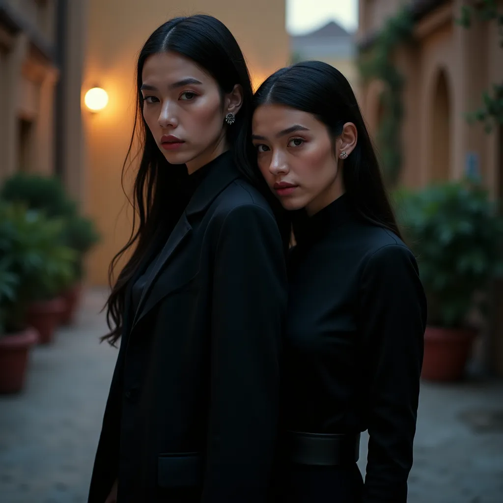 Keth & Noor portrait