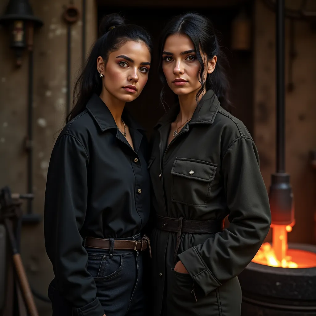 Corin & Talia portrait